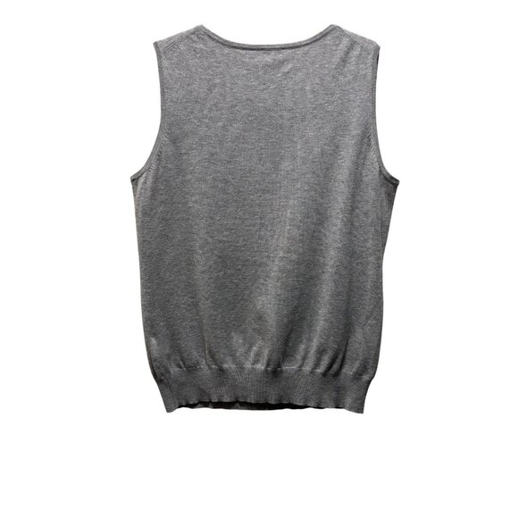 Escada Sport Womens Gray Sleeveless Knit Top Size M - Picture 2 of 6